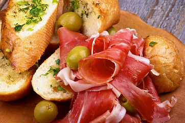 Image showing Jamon Tapas