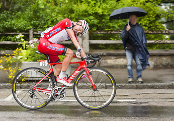 Image showing The Cyclist Yuri Trofimov