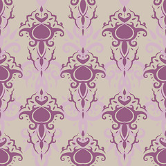 Image showing Damask background