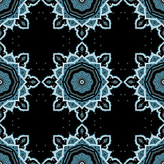 Image showing Hand drawn seamless pattern.