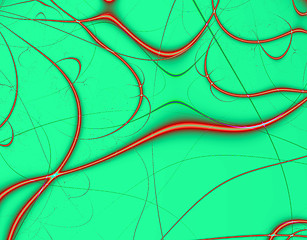 Image showing Red Strings