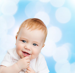 Image showing smiling little baby