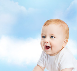 Image showing smiling little baby