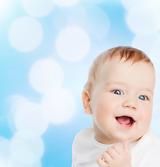 Image showing smiling little baby