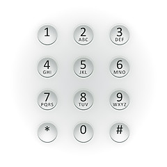 Image showing digital dial plate