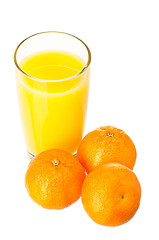 Image showing Mandarin juice