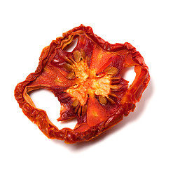 Image showing Dried slice of tomato