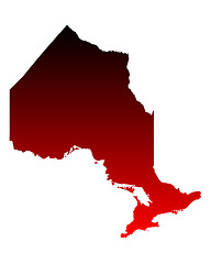 Image showing Map of Ontario