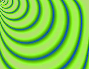 Image showing Green curves