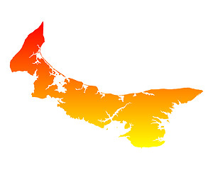 Image showing Map of Prince Edward Island