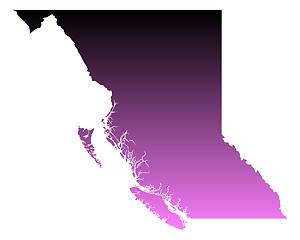 Image showing Map of British Columbia