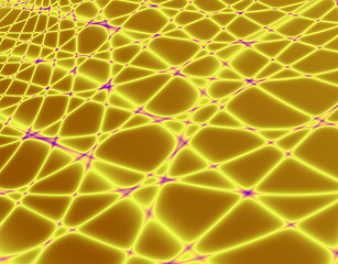 Image showing golden Net