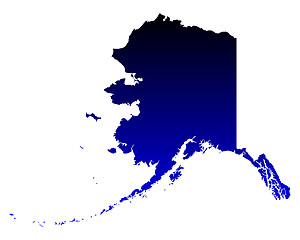 Image showing Map of Alaska