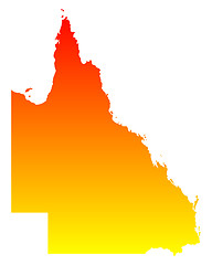 Image showing Map of Queensland