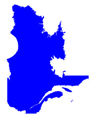 Image showing Map of Quebec