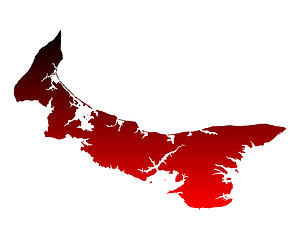 Image showing Map of Prince Edward Island