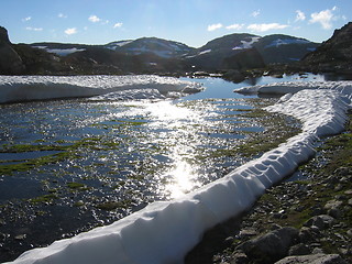 Image showing mountain river