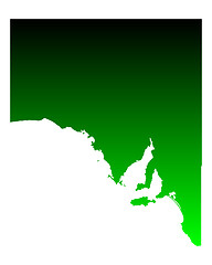 Image showing Map of South Australia