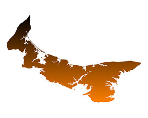 Image showing Map of Prince Edward Island