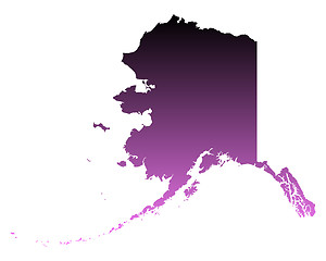 Image showing Map of Alaska