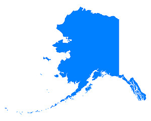 Image showing Map of Alaska