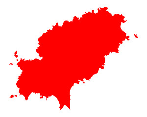 Image showing Map of Ibiza