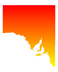 Image showing Map of South Australia