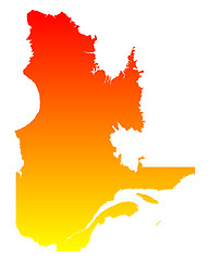 Image showing Map of Quebec