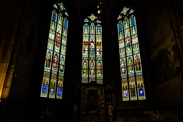 Image showing Decal of St. Vitus Cathedral in Prague