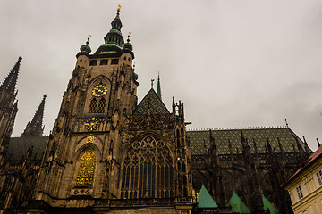 Image showing St. Vitus Cathedral in Prague