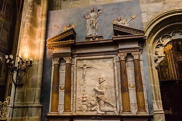 Image showing Saint Vitus Cathedral altar