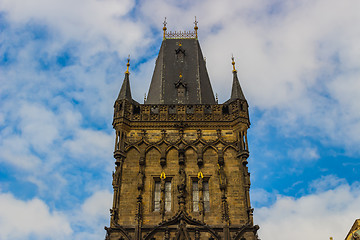 Image showing Powder Tower in Prague