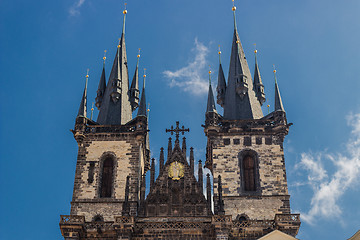 Image showing The Church of Mother of God in front of Týn