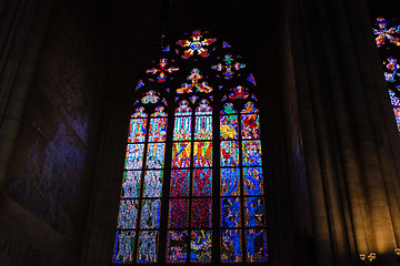 Image showing Decal of St. Vitus Cathedral in Prague