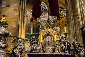 Image showing Saint Vitus Cathedral altar