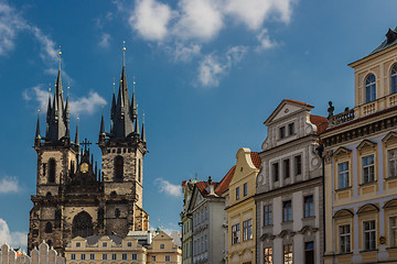 Image showing The Church of Mother of God in front of Týn