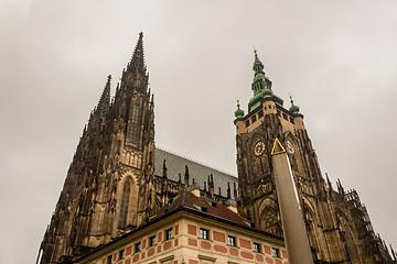 Image showing St. Vitus Cathedral in Prague