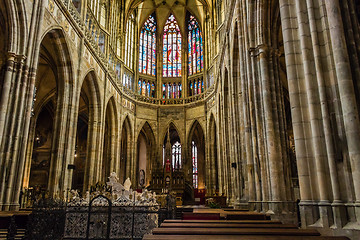 Image showing Saint Vitus Cathedral Interiors