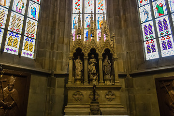 Image showing Decal of St. Vitus Cathedral in Prague