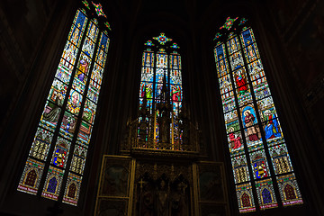 Image showing Decal of St. Vitus Cathedral in Prague