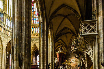 Image showing Saint Vitus Cathedral Interiors