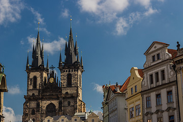 Image showing The Church of Mother of God in front of Týn