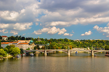 Image showing Charles Bridge in Prague