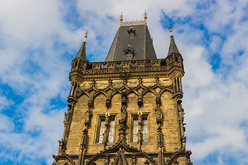 Image showing Powder Tower in Prague