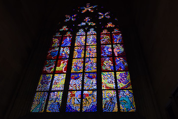 Image showing Decal of St. Vitus Cathedral in Prague