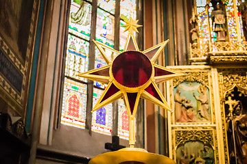 Image showing Saint Vitus Cathedral altar