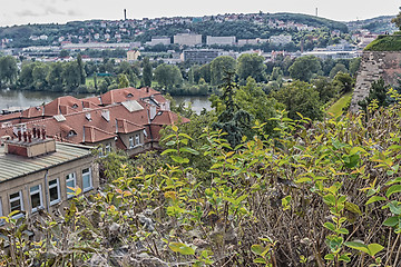 Image showing View of Prague and Vltava