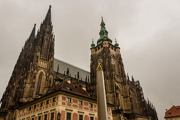 Image showing St. Vitus Cathedral in Prague