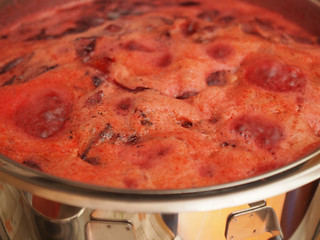 Image showing Making marmalade