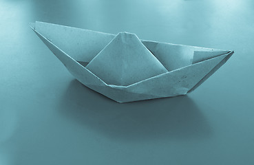 Image showing Paper boat